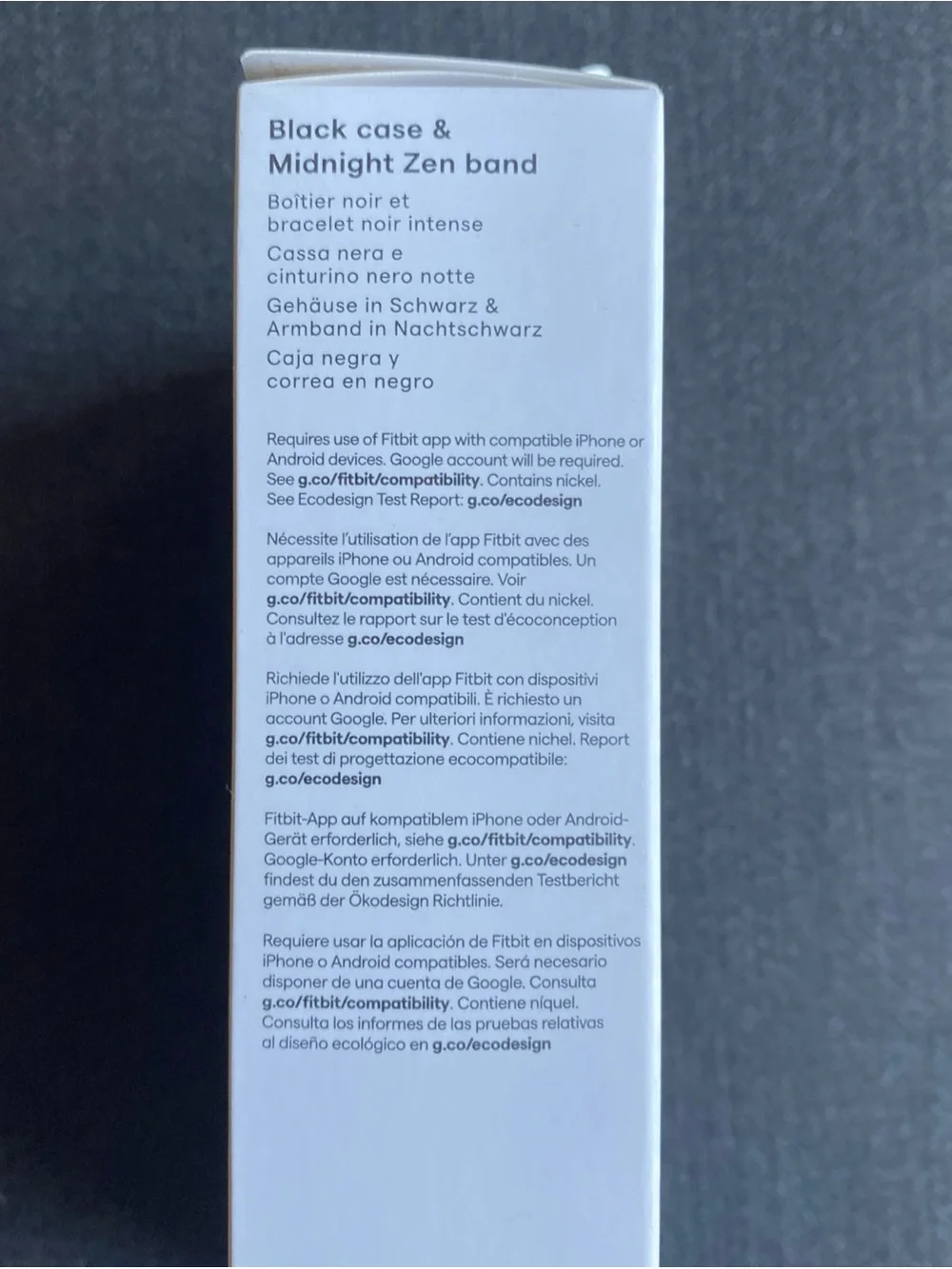 Inspire 3 Fitness Tracker by Inspire — Midnight Zen Band Black case-Brand New